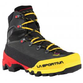 Bocanci Tehnici Trekking Alpinism Barbati La Sportiva Aequilibrium LT GTX Black Yellow