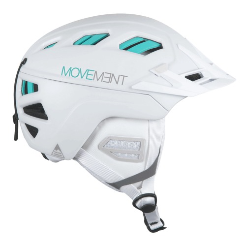 Casca Ski De Tura Si Freeride Femei Movement 3TECH Freeride Women White Turquoise