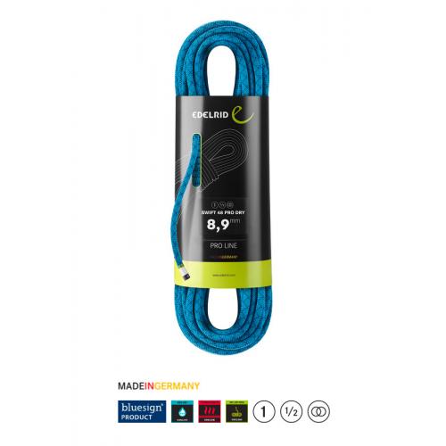 Coarda Alpinism Si Escalada Edelrid Swift 48 Pro Dry 8.9 Mm Icemint