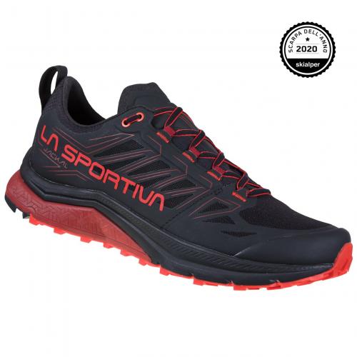 Incaltaminte Alergare Montana Barbati La Sportiva Jackal Black Poppy