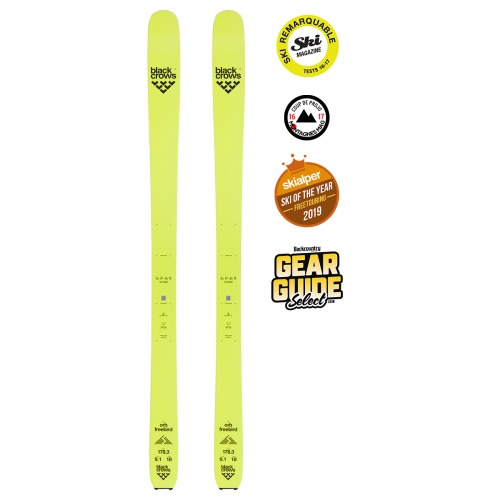 Pachet Schiuri De Tura Black Crows Orb Freebird 2020  Piei De Foca Pellis Hybrid