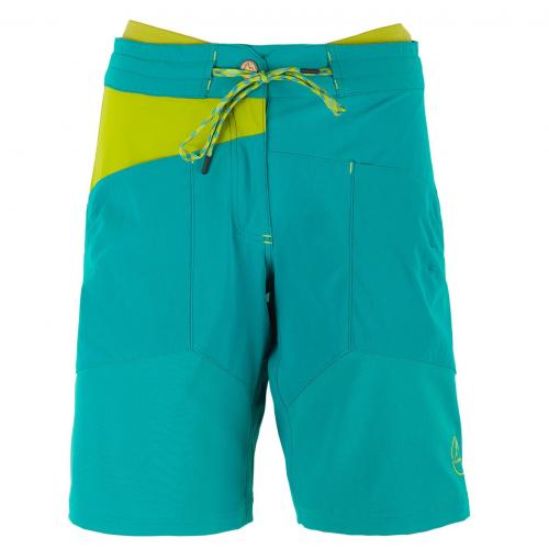 Pantaloni Escalada Si Trekking Femei La Sportiva TX Short Emerald Citronelle